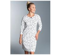 Trigema Damen 537083118 Nachthemd, Weiß (Weiß 001), XX-Large
