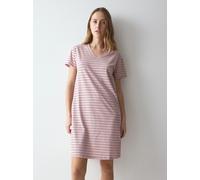 Nachthemd TRIUMPH "Nightdresses NDK 08 X", Damen, Gr. 40, N-Gr, rosa (pink, light combination), Jersey, Obermaterial: 100% Baumwolle, Kleider Nachthemd, weich und atmungsaktiv (16520728-40) pink, ligh