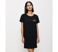 Triumph Nachthemd NDK X Baumwolle Dunkelblau Kurzarm Damen Größe 42