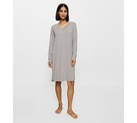 Nachthemd TRIUMPH "Timeless Sensuality NDK LSL" Gr. 46, N-Gr, silent grey Damen Kleider (76802066-46) silent grey