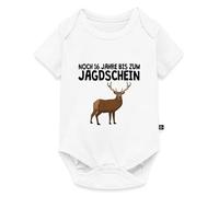 Nachwuchs Jäger Baby Geschenk Hirsch Motiv Kurzarm Tages Baby Body