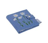 Nadelmäppchen von Hobby Gift Jeans gestickte Blümchen (15 x 95 x 99 mm)