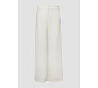 Nadelstreifen-Hose mit weitem Bein 36/32 creme 2165405.03J0.36_32