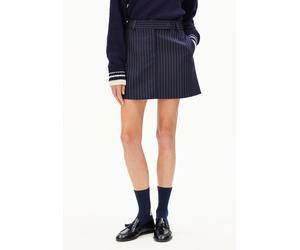 NADELSTREIFEN MINI-ROCK | TENCEL™ Lyocell-Mix - mehrfarbig (XS)