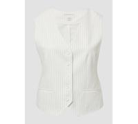 Nadelstreifenweste 44 weiß 2168454.03J0.44