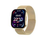 NADIR LiuJo SWLJ218 Smartwatch Unisex Voice Curved Voice Stahl Gold