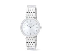 NADIR LiuJo TLJ2781 Delya Damenuhr aus silbernem Stahl, 32 mm