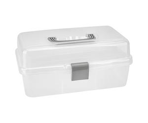 Nähbox - transparent (31cmx16cmx15cm)