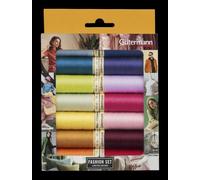 Nähfaden-Set Allesnäher Fashion 734031 - Fashion mit 14 modischen Farben Allesnäher 100 m - Der Allesnäher in Micro Core Technology®