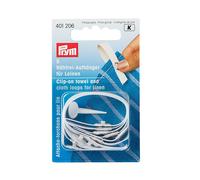 Nähfrei-Aufhänger, Leinen, weiß