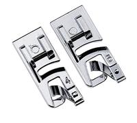 Nähfuß-Set für Nähmaschinen mit schmalem Rollsaum, 4 mm und 6 mm, passend für alle Nähmaschinen mit niedrigem Schaft von Singer, Brother, Babylock, Euro-Pro, Janome, Kenmore, White, Simplicity, Elna