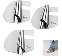 Nähfuße für Rollsäumer,3 Stück (6-8mm),Universal Rolled Saum Nähfuß,gerollter Saum-Hammerfuß für Nähmaschine,Rollnaht-Nähfuß,Sewing Rolled Hemmer Foot SaumPresser,Nähzubehör