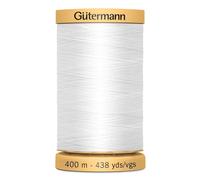 Nähgarn Gütermann Baumwolle C Ne 50, 400 m, 5709 weiß