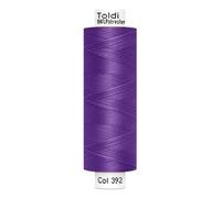 Nähgarn TOLDI Nähgarn á 500m - Allesnäher Garn No.120 Hochwertiges Universalnähgarn (10, Lila)