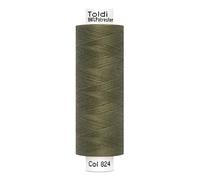 Nähgarn TOLDI Nähgarn á 500m - Allesnäher Garn No.120 Hochwertiges Universalnähgarn (5, Army)
