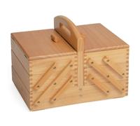Groves Nähkasten (31 x 23 x 18 cm/ aufklappbar/ Holz)