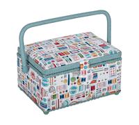 Nähkasten M Design "Nähzubehör" (178 x 245 x 145 mm)