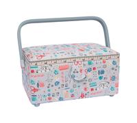 Nähkasten M "Stitch in Time" (16,3 x 24,7 x14 cm)