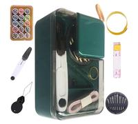 Nähkasten,Nähkasten,2-lag Nähzubehör Organizer mit Zubehör | Craft Box Organizer für Nähwerkzeuge, Werkzeugkasten