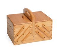 Groves Nähkasten (31 x 23 x 18 cm/ aufklappbar/ Holz)