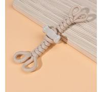 Nähknöpfe mit Hornknöpfen, Knebelknöpfe for Mäntel, mehrfarbig, 16,5 cm, 2er- oder 4er-Packung(Beige,About 16.5CM long 4 pair)