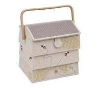 Nähkorb von Hobby Gift Bienenstock Haus groß (L / 23.5 x 30 x 30 cm)
