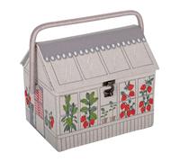 Nähkorb von Hobby Gift Erdbeeren (L / 29 x 25,5 x 21 cm)