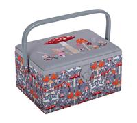 Nähkorb von Hobby Gift Pilze (bestickt / M / 25,5 x 18,5 x 14,5 cm)