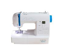 Nähmaschine Carina Saphira absolut Professional | Freiarm, Einfädelautomatik, Fadenabschneider, LED-Nählicht, einstellbare Stichlänge, Auto-Fadenspannung, Nadelstop, 7 Nähfüße