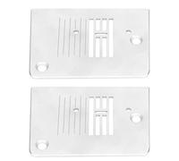 Nähmaschine Stichplatte, Ersatzteil für Stichplatte 2er Pack, passend für SINGER 1408/2250 Nähmaschine