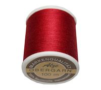 Nähmaschinen Obergarn Nähgarn 100m Baumwolle 50/3 rot (1070)