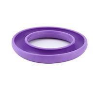 Nähmaschinen-Spulenhalter, Premium-Silikagel-Spulen-Organizer-Box, Aufbewahrungskoffer für Nähzubehör, hält Spulen ordentlich, 13,5 cm Durchmesser, Blau, Lila (Lila)