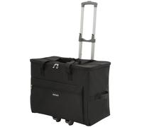 Hobby Gift MRSTLBLK Nähmaschinen-Aufbewahrungs-Trolley-Tasche, Stoff, Schwarz, 35 x 61 x 45cm