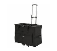 Hobby Gift MRSTLBLK Nähmaschinen-Aufbewahrungs-Trolley-Tasche, Stoff, Schwarz, 35 x 61 x 45cm