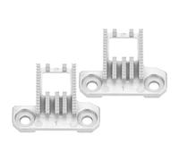 Nähmaschinen - Zubehör Feed Dog, Heavy Duty Metall, 2 Stück, Passend für SINGER 4423/5532 / 44s - Langlebiges Material, Einfache Installation, Ideal für Hobby - und