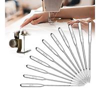 Nähmaschinennadeln, 60Stk Universal Varmax Brother Janome Singer Nähmaschine Nähnadeln 65/9 75/11 80/12 90/14 100/16 110/18, Nähmaschinen Nadel Set für Denim Leder Jeans Stretch Jersey Stoff