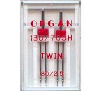 Nähmaschinennadeln Organ, TWIN 80/2.5mm #145