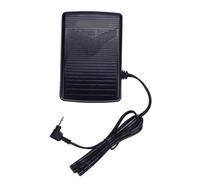 Nähmaschinenpedal mit Kabel C-1036 Schwarz, Ersatz des Fußpedal-Netzkabels, Ersatz des Einloch-Fußsteuerpedals für 6150 EX100 EX30 EX60 NE30 QS60