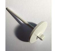 Nähmaschinenzubehör24 Garnstift/Garnrollenhalter für Brother Nähmaschinen Innovis 10, 20, 30, 55 - Papiertuchhalter - Arbeitsplatte