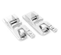 Nähmaschinenzubehör24 Rollsaumfuß Nähfuß (Doppelpack) 4mm+6mm für Singer Nähmaschinen Tradition Line 2250, 2282, 2259, 2253, 2263, 2273, 2253