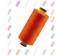 Nähmit - Amann Nähgarn Stärke 120 - Allesnäher 1000m Nähmaschinengarn Universal Nähgarn (09-450), 09-450-Orange