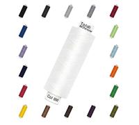 Nähmit - Gütermann Allesnäher Nähgarn Toldi - 500m Nähmaschinengarn + GRATIS FARBKARTE (02-800 - weiss)