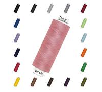 Nähmit - Gütermann Allesnäher Nähgarn Toldi - 500m Nähmaschinengarn + GRATIS FARBKARTE (14-660 - rosa)