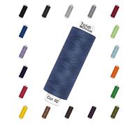 Nähmit - Gütermann Allesnäher Nähgarn Toldi - 500m Nähmaschinengarn + GRATIS FARBKARTE (31-112 - jeansblau)