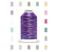 Nähmit - Gütermann Bulky Lock 80 Bauschgarn Farbverlaufsgarn 1000m Rolle Overlockgarn (33-9944)