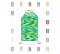 Nähmit - Gütermann Bulky Lock 80 Bauschgarn Farbverlaufsgarn 1000m Rolle Overlockgarn (35-9968)