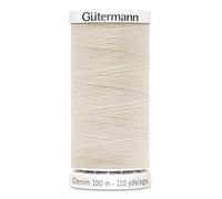 Nähmit - Gütermann DENIM 100-Meter Jeansgarn hochwertig und reißfestes Nähmaschinengarn + GRATIS FARBKARTE (A04-3130)
