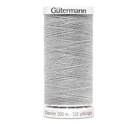 Nähmit - Gütermann DENIM 100-Meter Jeansgarn hochwertig und reißfestes Nähmaschinengarn + GRATIS FARBKARTE (A32-8765)