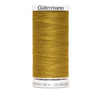 Nähmit - Gütermann DENIM 100-Meter Jeansgarn hochwertig und reißfestes Nähmaschinengarn + GRATIS FARBKARTE (A07-1970)