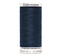 Nähmit - Gütermann DENIM 100-Meter Jeansgarn hochwertig und reißfestes Nähmaschinengarn + GRATIS FARBKARTE (A20-6855)